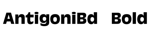 AntigoniBd   Bold