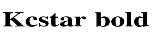 Kcstar bold