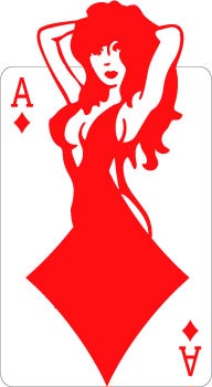 Ace of Diamonds decal