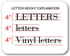 letter hight